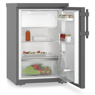 Liebherr Pure, SmartFrost, 112 L, height 85 cm, dark grey - Refrigerator