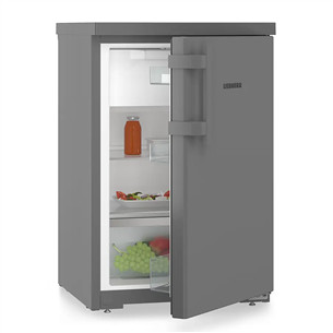 Liebherr Pure, SmartFrost, 112 L, height 85 cm, dark grey - Refrigerator