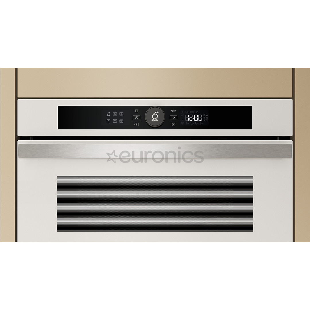 Whirlpool, 31 L, 1000 W, white - Built-in microwave oven with grill