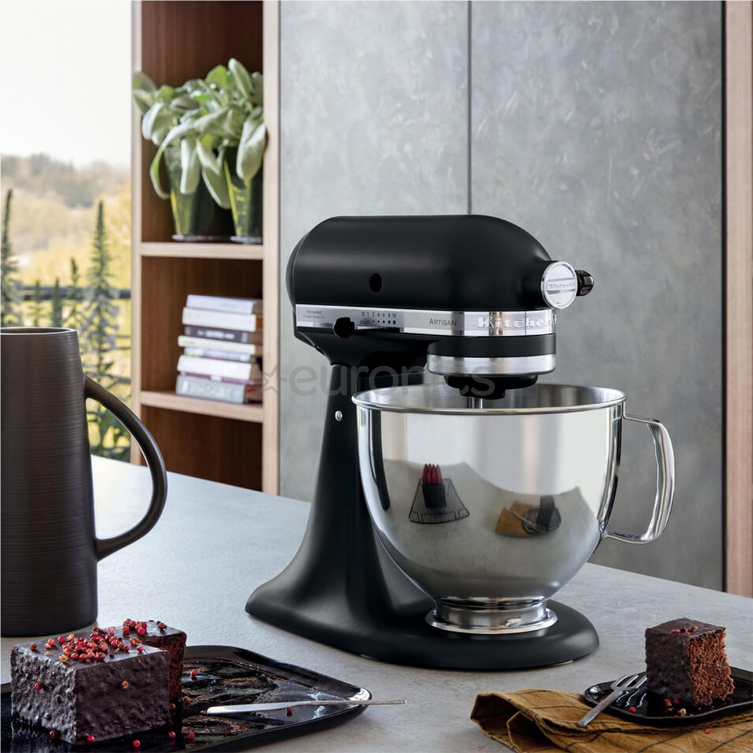 KitchenAid Artisan, 4.8 L, mattmust - Lauamikser