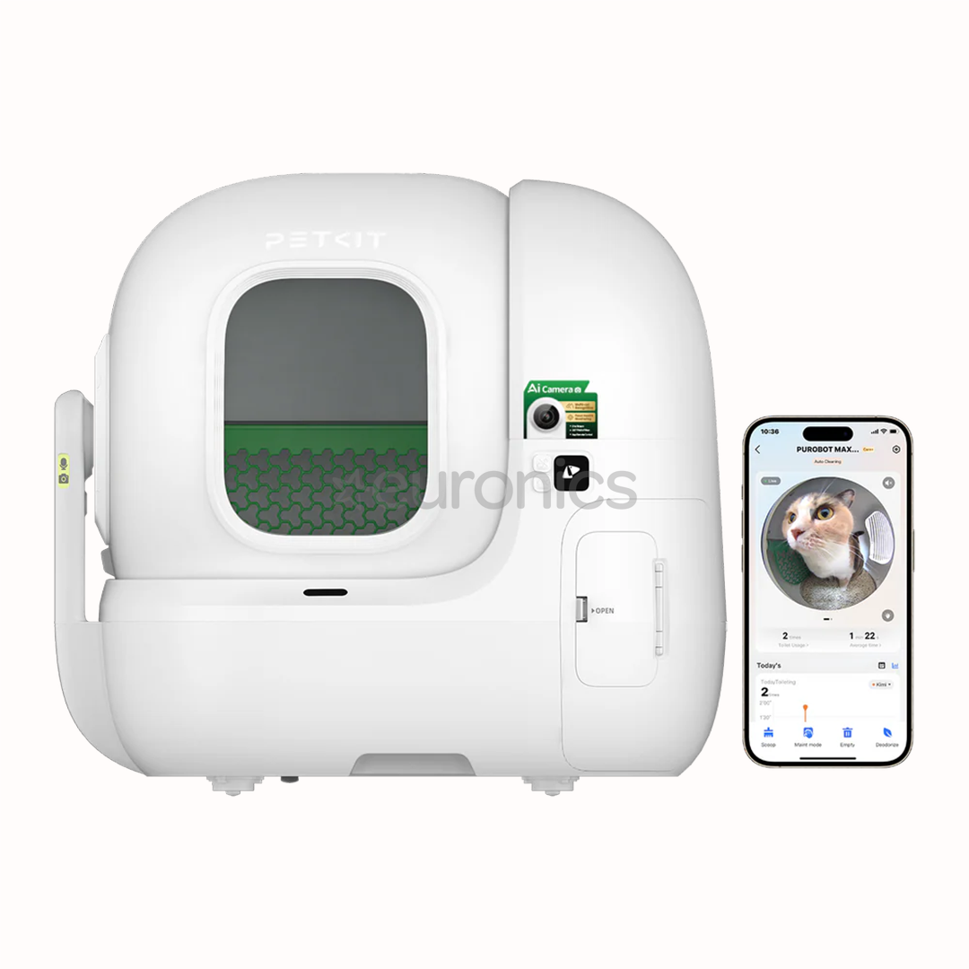 Petkit Purobot Max Pro, valge - Automaatne kassiliivakast