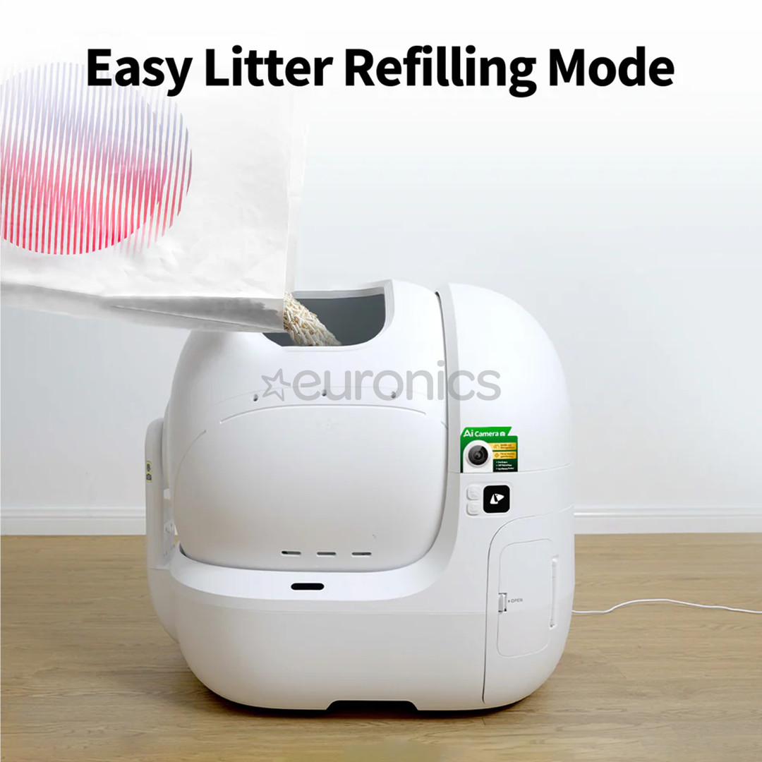 Petkit Purobot Max Pro, valge - Automaatne kassiliivakast