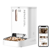 Petkit YumShare Dual-hopper, белый - Автоматическая кормушка для домашних животных с камерой