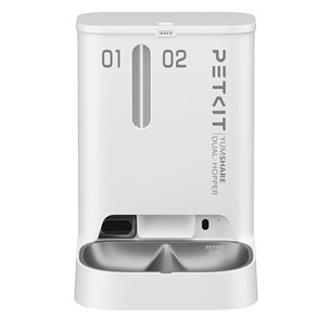 Petkit YumShare Dual-hopper, valge - Automaatne lemmikloomasöötja kaameraga