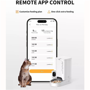 Petkit YumShare Solo, белый - Автоматическая кормушка для домашних животных с камерой
