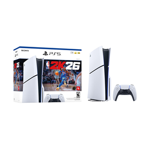 Sony PlayStation 5 Slim + NBA 2K26 - Mängukonsooli komplekt 711719020080