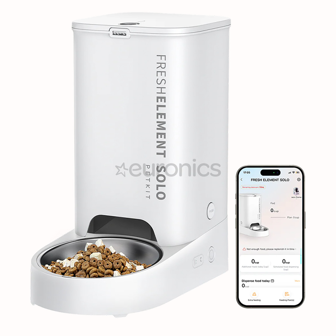 Petkit Fresh Element Solo, valge -  Automaatne lemmikloomasöötja