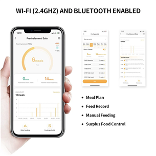 Petkit Fresh Element Solo, белый - Автоматическая кормушка для домашних животных
