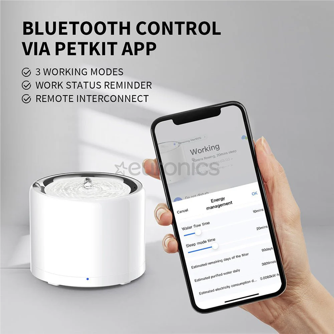 Petkit EverSweet 3 Pro, valge - Lemmikloomajooginõu