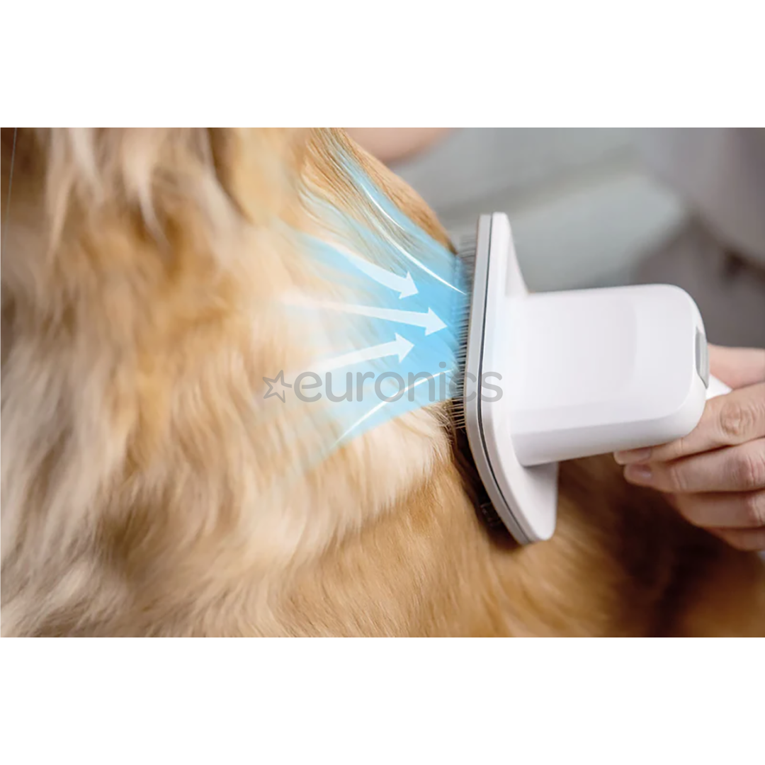 Petkit FurWaker 5-ühes (AirClipper), vaakumfunktsioon, valge/hall - Lemmikloomade hoolduskomplekt