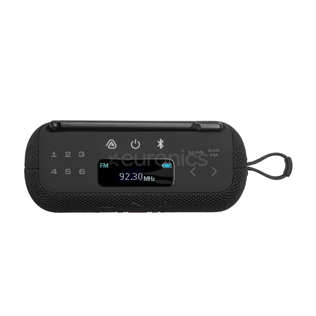 JBL Tuner 3, must - Kaasaskantav raadio