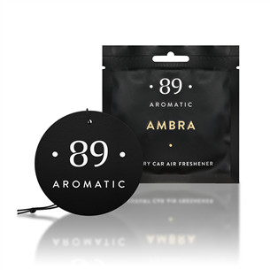 Aromatic89, Ambra - Hanging paper air freshener 4779056064170