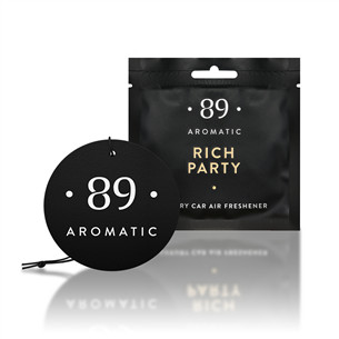 Aromatic89, Rich Party - Rippuv paberist õhuvärskendaja 4779044093878