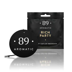 Aromatic89, Rich Party - Подвесной бумажный освежитель воздуха 4779044093878