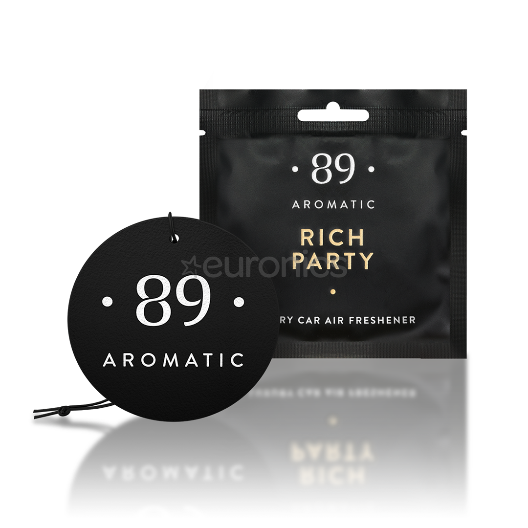 Aromatic89, Rich Party - Подвесной бумажный освежитель воздуха