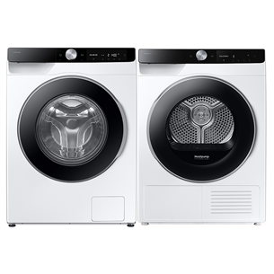 Samsung, 9 kg + 9 kg - Washing maxhine + Clothes Dryer WW90DG6U85LKU+DV90DG