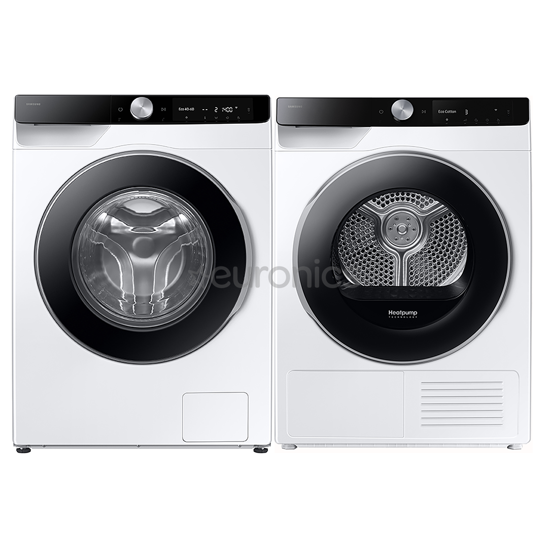 Samsung, 9 kg + 9 kg - Washing maxhine + Clothes Dryer