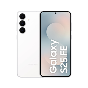 Samsung Galaxy S25FE, 256 GB, white - Smartphone SM-S731BZWGEUE