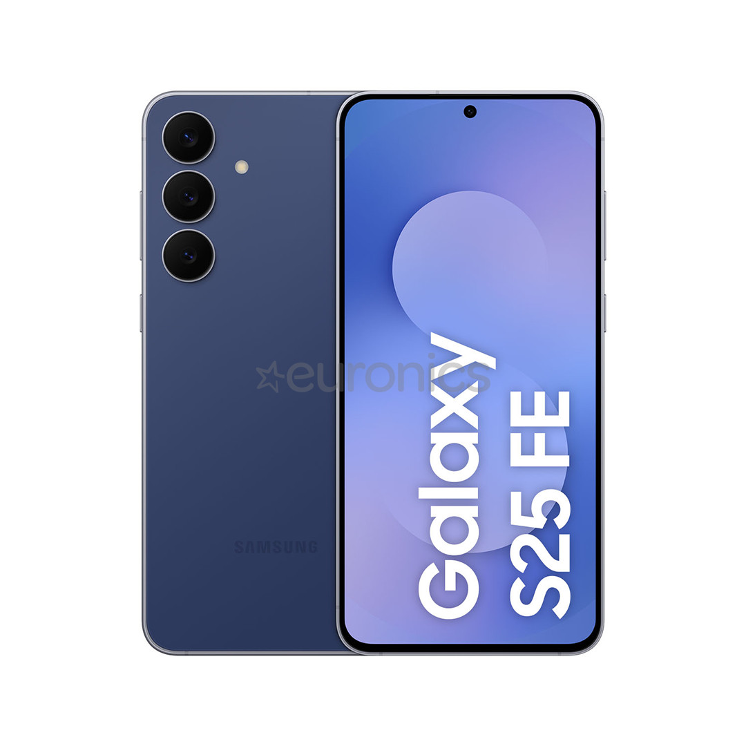 Samsung Galaxy S25FE, 256 GB, tumesinine - Nutitelefon