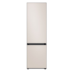 Samsung BeSpoke, 390л, высота 203 см, бежевый - Холодильник RB38C7B5D39/EF