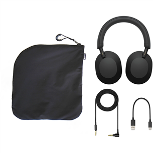 Sony WH-1000XM5, черный - Полноразмерные беспроводные наушники