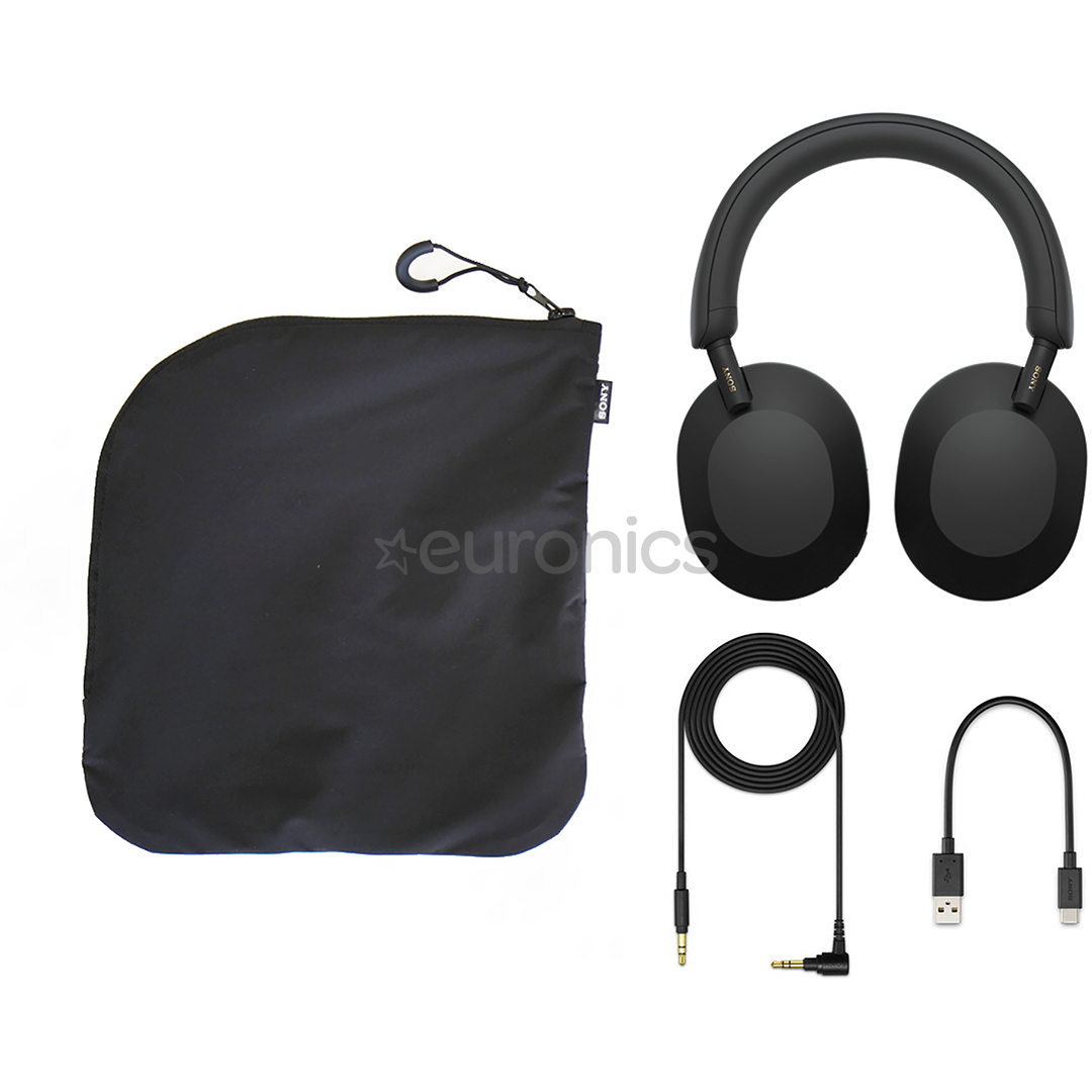 Sony WH-1000XM5, черный - Полноразмерные беспроводные наушники