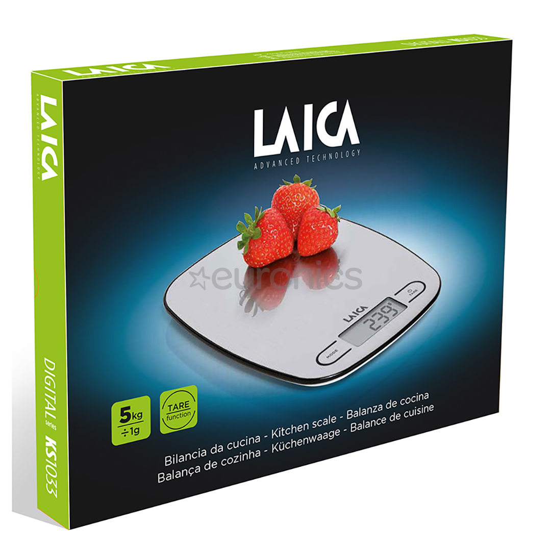 Laica, stainless steel - Kitchen scale