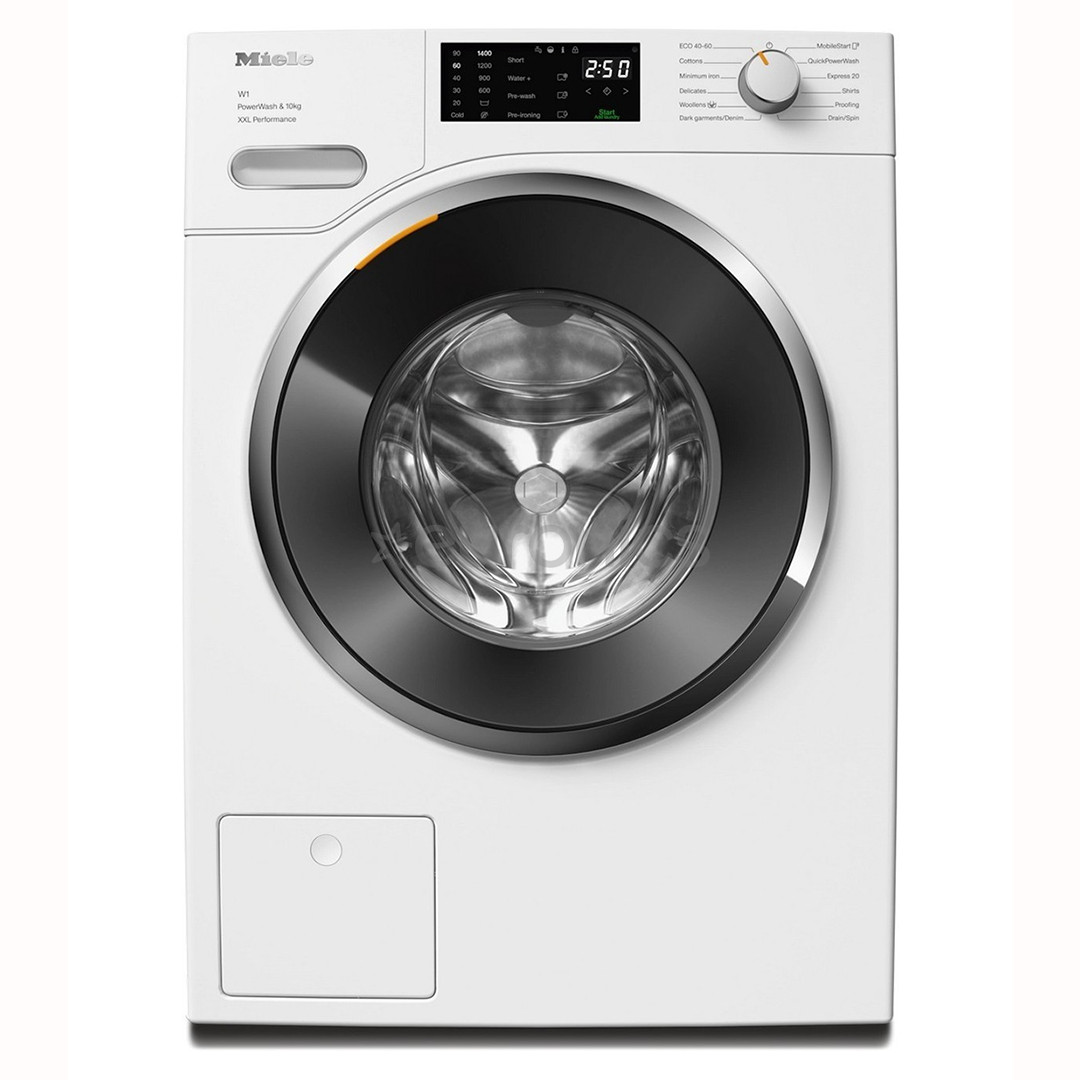Miele W1 PowerWash, 10 kg, depth 64.3 cm, 1400 rpm - Front load washing machine