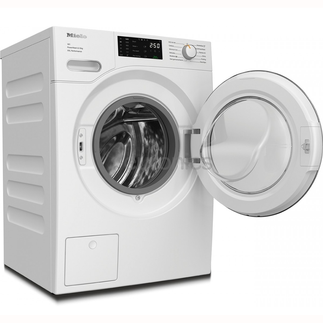 Miele W1 White Edition, 10 кг, глубина 64,3 см, 1400 об/мин - Стиральная машина с передней загрузкой
