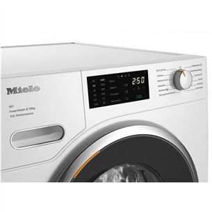 Miele W1 PowerWash, 10 kg, depth 64.3 cm, 1400 rpm - Front load washing machine