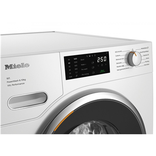 Miele W1 White Edition, 10 кг, глубина 64,3 см, 1400 об/мин - Стиральная машина с передней загрузкой