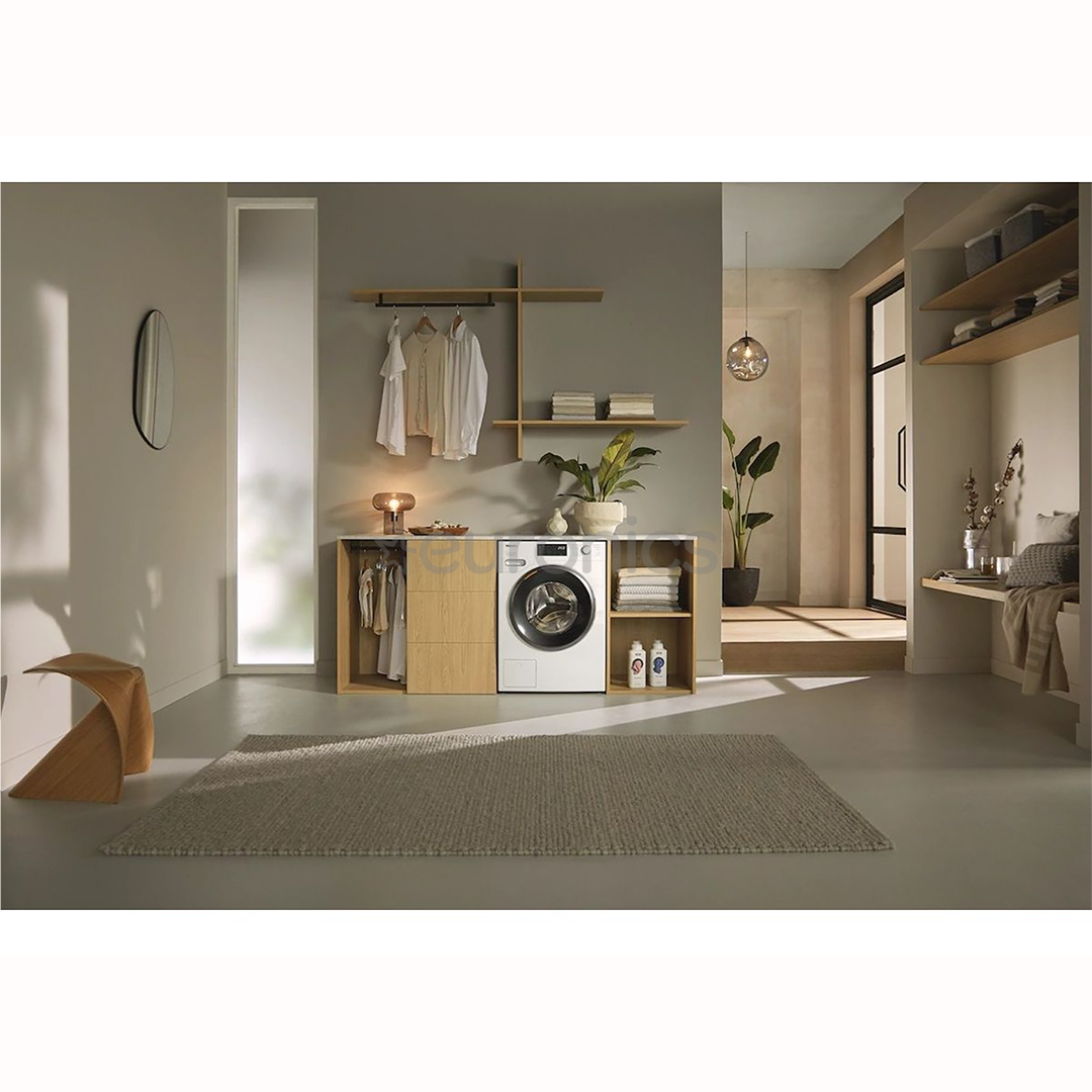 Miele W1 White Edition, 10 кг, глубина 64,3 см, 1400 об/мин - Стиральная машина с передней загрузкой