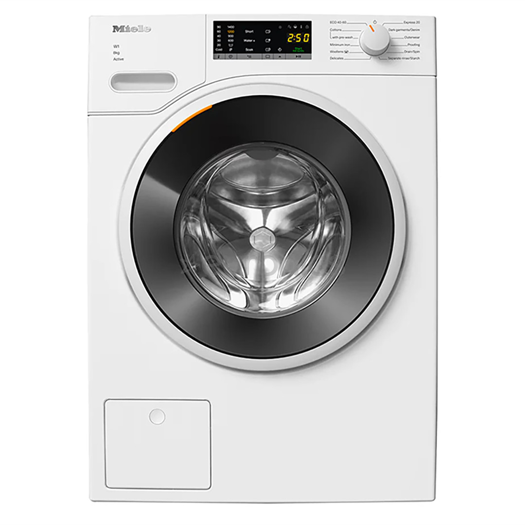 Miele W1 Active, 8 kg, sügavus 64.3 cm, 1400 p/min - Eestlaetav pesumasin