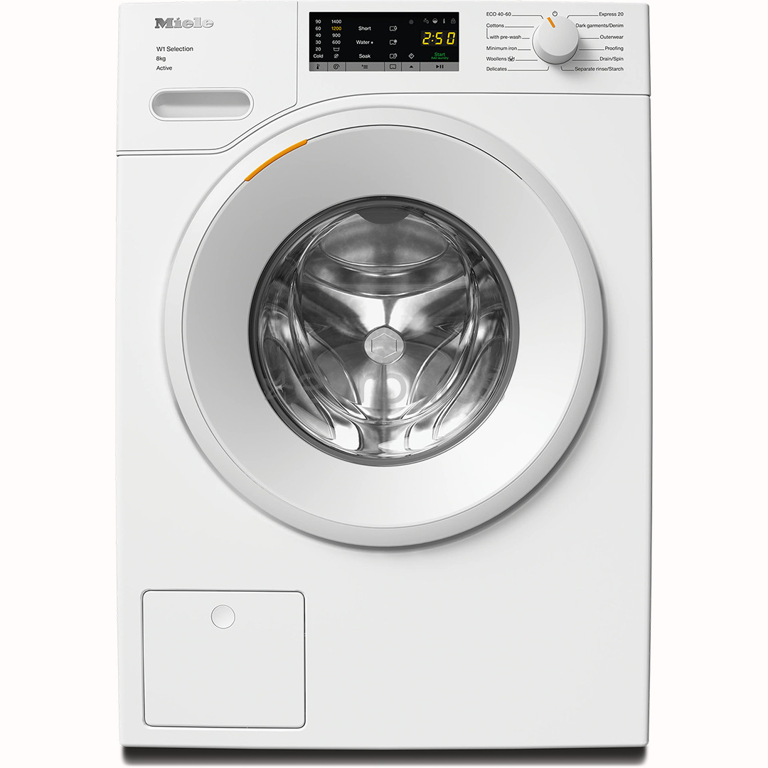 Miele W1 Selection Active, 8 kg, depth 64.3 cm, 1400 rpm - Front load washing machine
