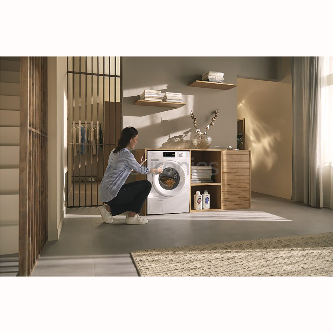 Miele W1 White Edition, 8 кг, глубина 64,3 см, 1400 об/мин - Стиральная машина с передней загрузкой