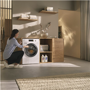 Miele W1 Chrome Edition, 8 кг, глубина 60 см, 1400 об/мин - Стиральная машина с передней загрузкой