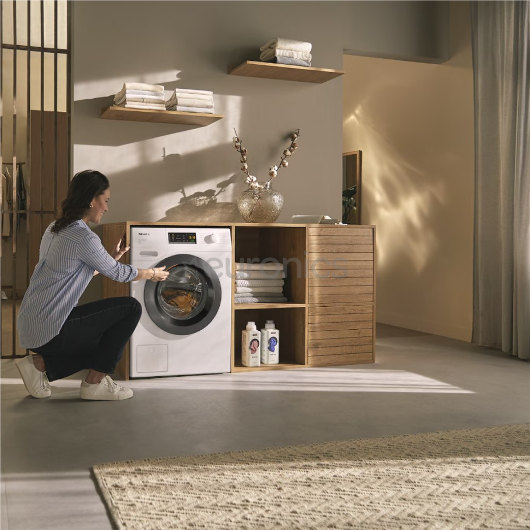 Miele W1 Chrome Edition, 8 кг, глубина 60 см, 1400 об/мин - Стиральная машина с передней загрузкой