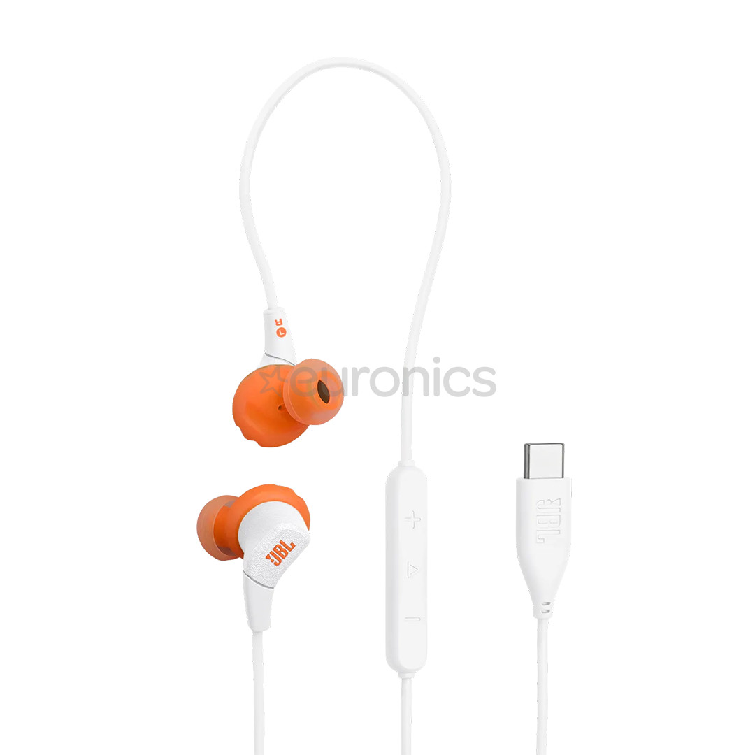 JBL Endurance Run 3, USB-C, white - Sports headphones
