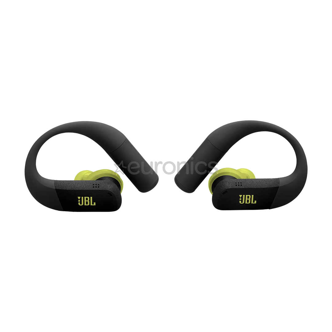 JBL Endurance Peak 4, черный / зеленый - Полностью беспроводные спортивные наушники