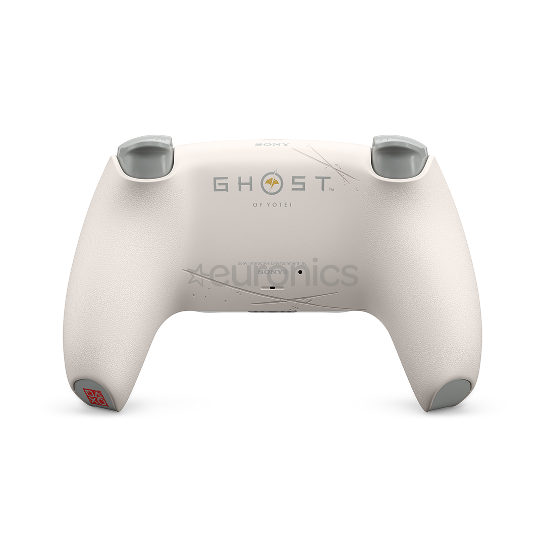 Sony DualSense Ghost of Yotei Limited Edition, PlayStation 5, белый / золотистый - Контроллер