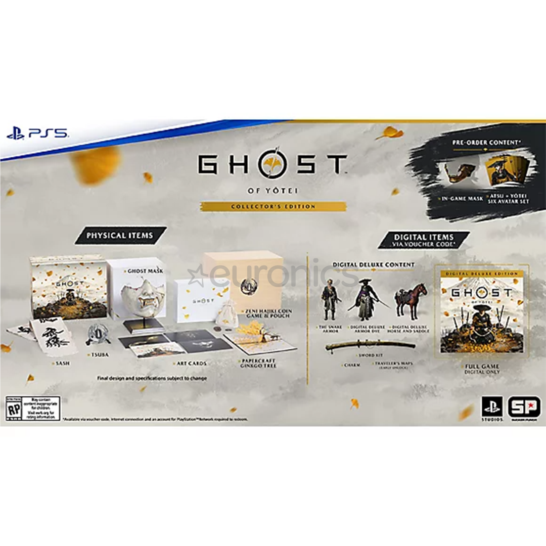 Ghost of Yotei Collector's Edition, PlayStation 5 - Mäng