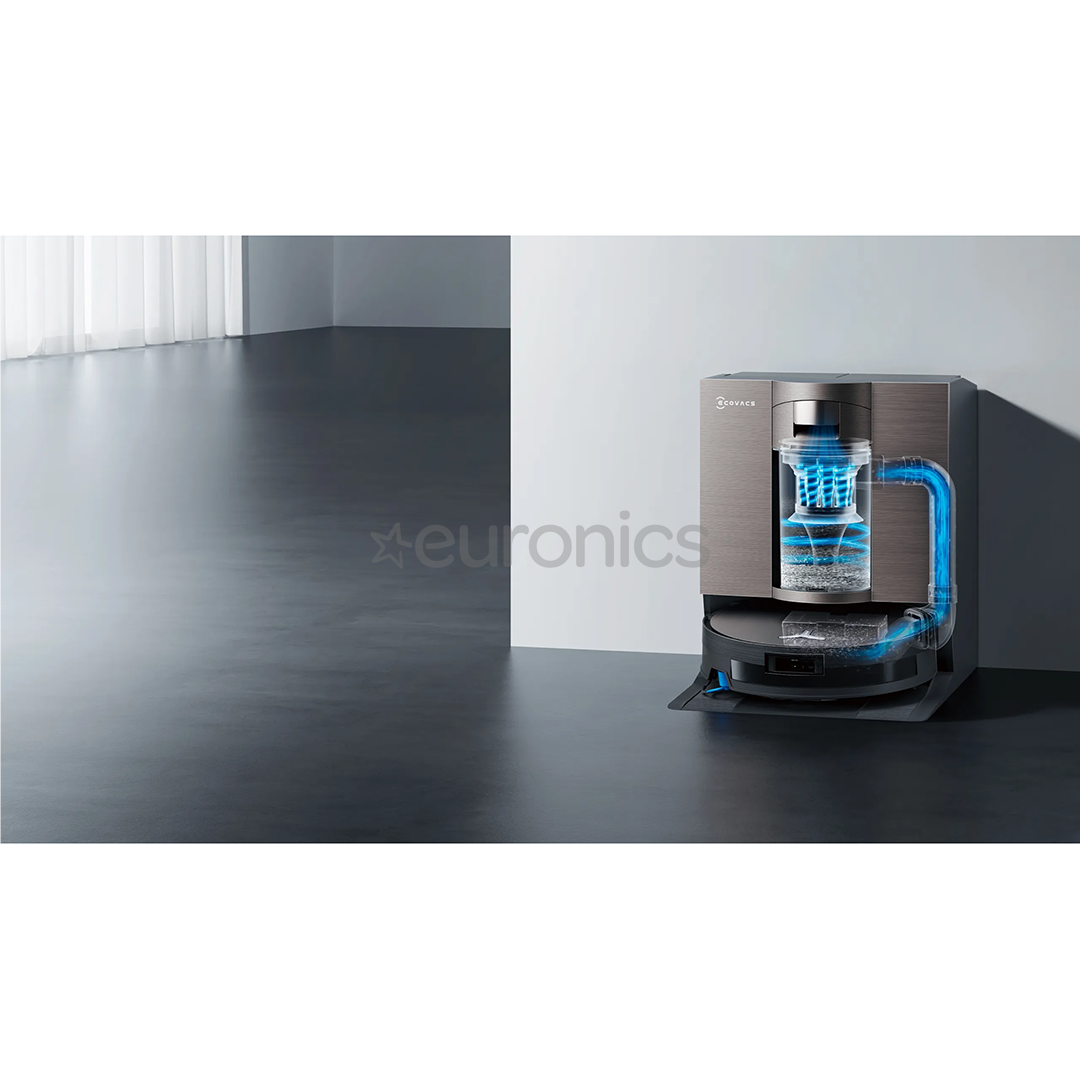 Ecovacs Deebot X11 OmniCyclone, wet & dry, grey - Robot vacuum cleaner