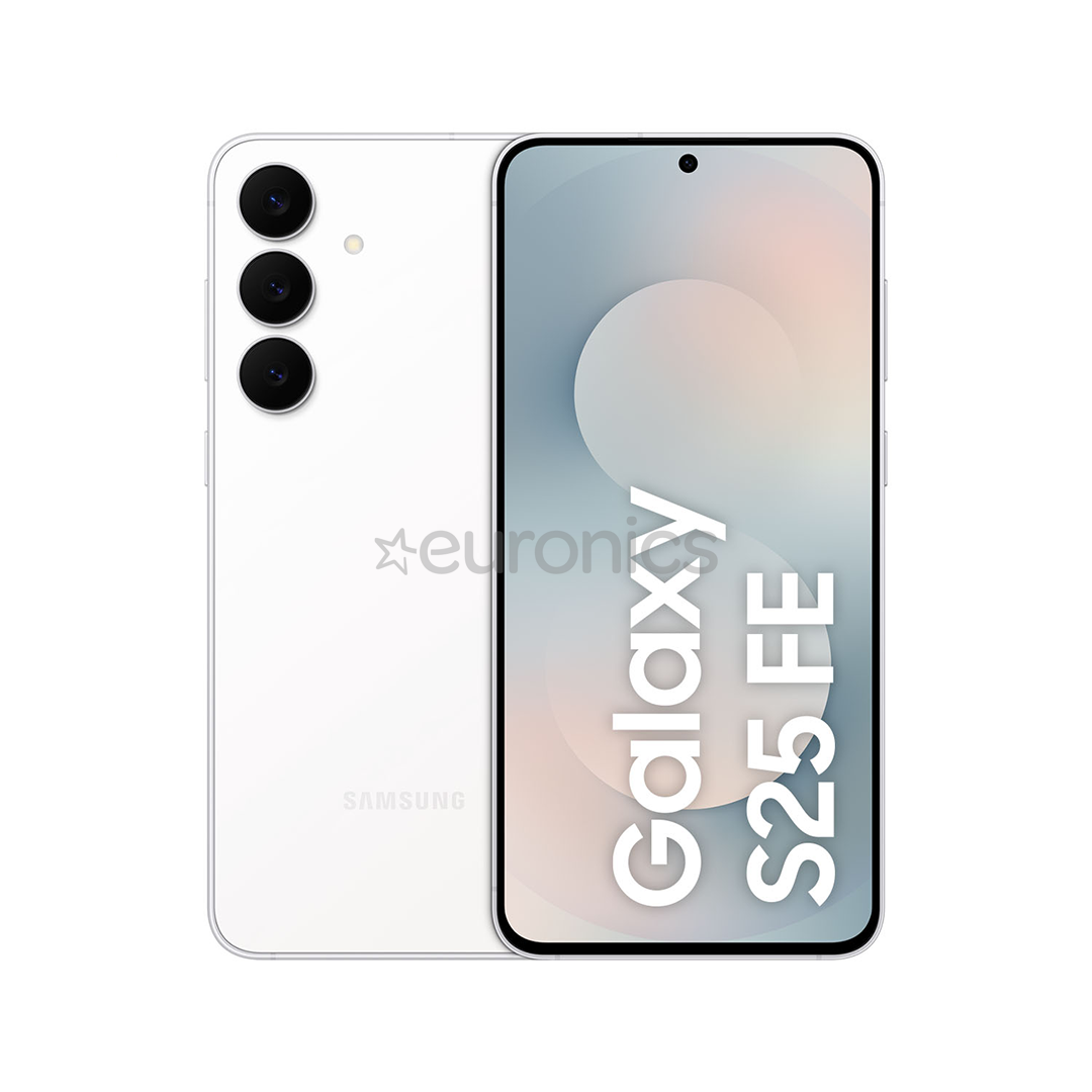 Samsung Galaxy S25FE, 128 ГБ, белый - Смартфон
