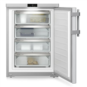 Liebherr Plus NoFrost, 92 L, kõrgus 85 cm, hõbedane - Sügavkülmik
