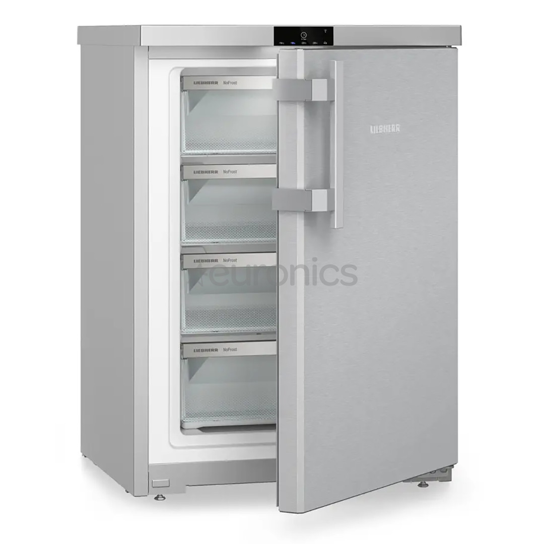 Liebherr Plus NoFrost, 92 L, kõrgus 85 cm, hõbedane - Sügavkülmik