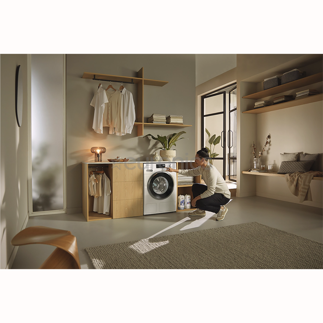 Miele W1 PowerWash & TwinDos & Steam, 9 kg, depth 64.3 cm, 1400 rpm - Front load washing machine