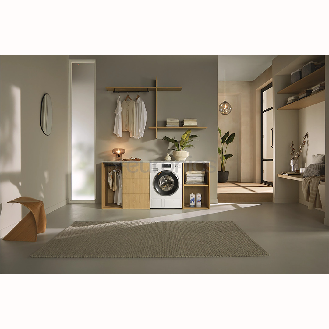 Miele W1 PowerWash & TwinDos & Steam, 9 kg, sügavus 64.3 cm, 1400 p/min - Eestlaetav pesumasin