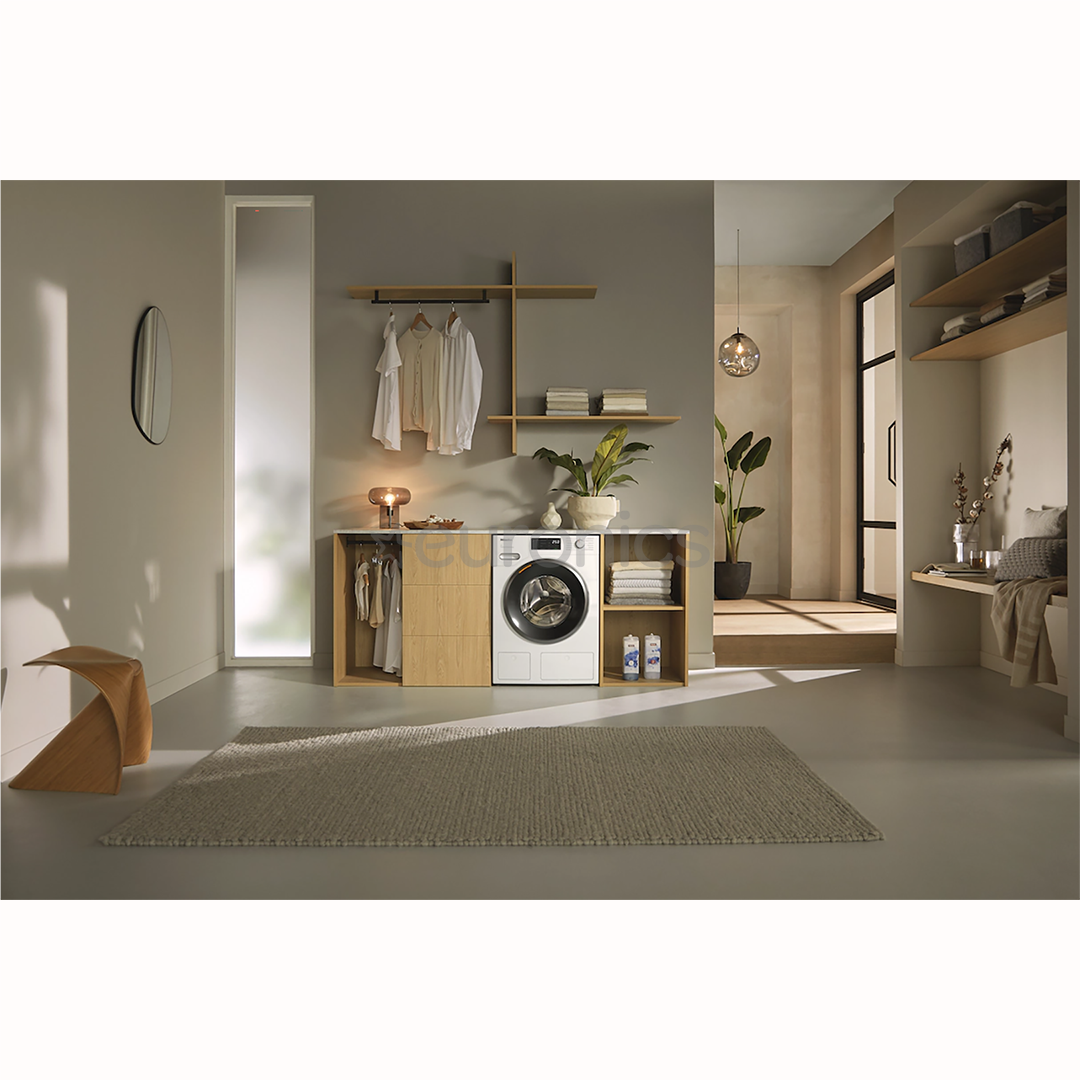 Miele W1 PowerWash & TwinDos & Steam, 9 kg, depth 64.3 cm, 1400 rpm - Front load washing machine