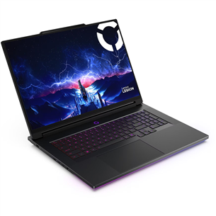 Lenovo Legion 9 18IAX10, 18'', WQUXGA, IPS, 240 Гц, Ultra 9, 192 ГБ, 4 ТБ, RTX 5090, ENG, черный - Ноутбук