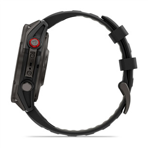 Garmin Fenix 8 Pro, 47 mm, titaan, hall / must - Spordikell